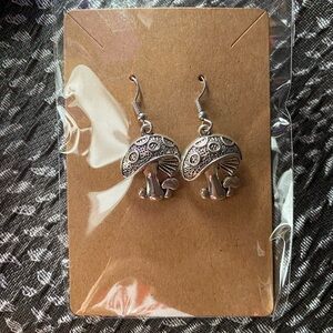 Mushroom Dangle Earrings